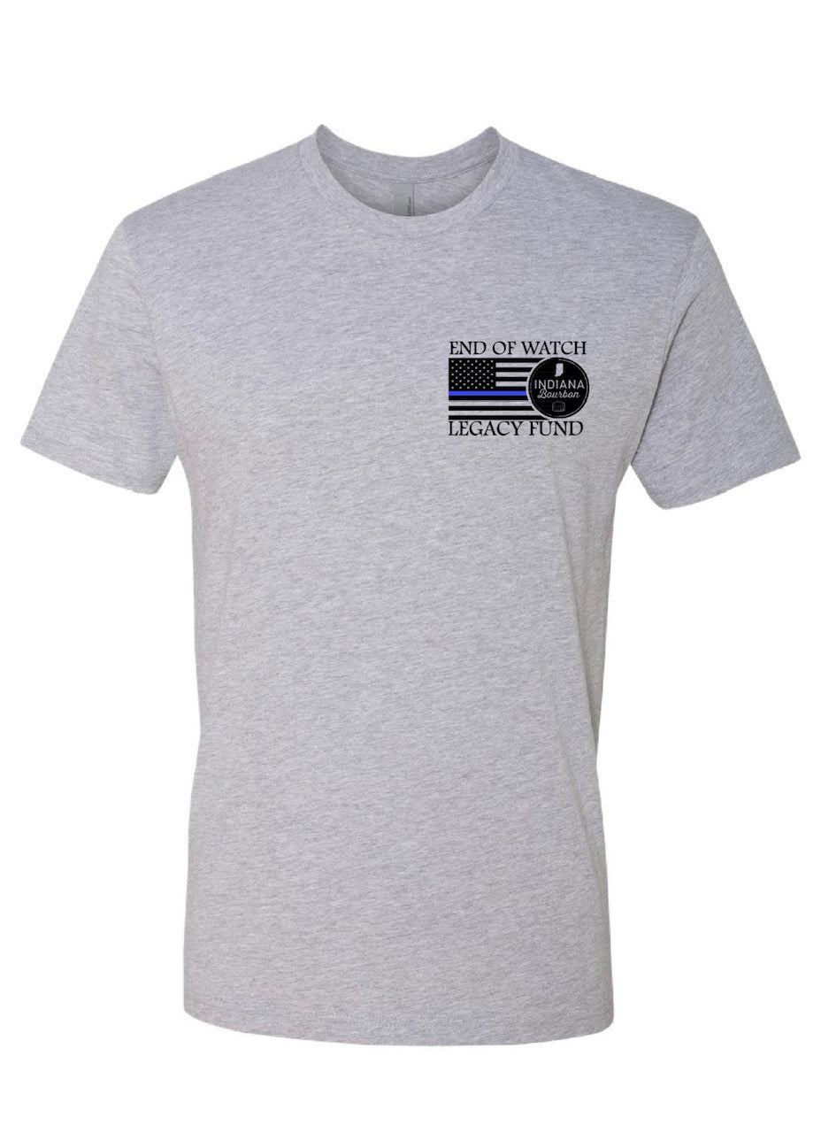 Gray EOW Graphic Print T Shirt