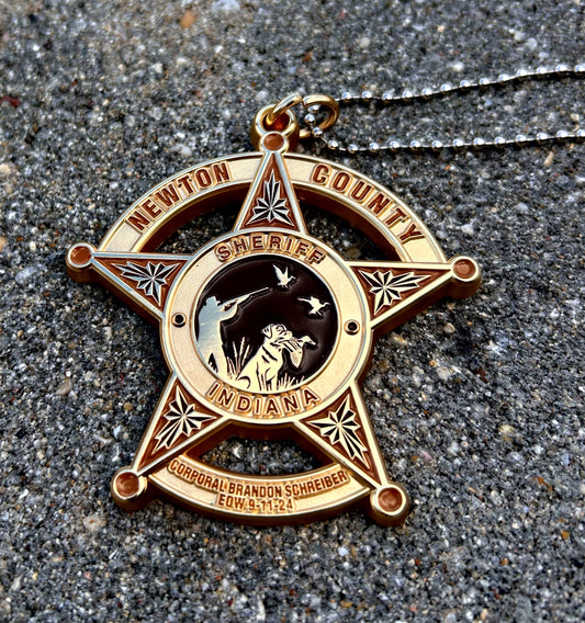 Cpl Brandon Schreiber Medal!