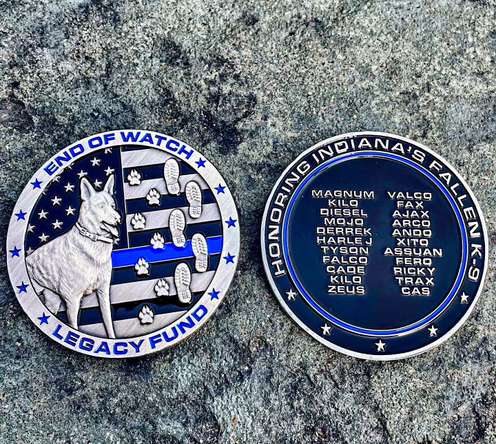 2024 K9 Tribute Challenge Coin