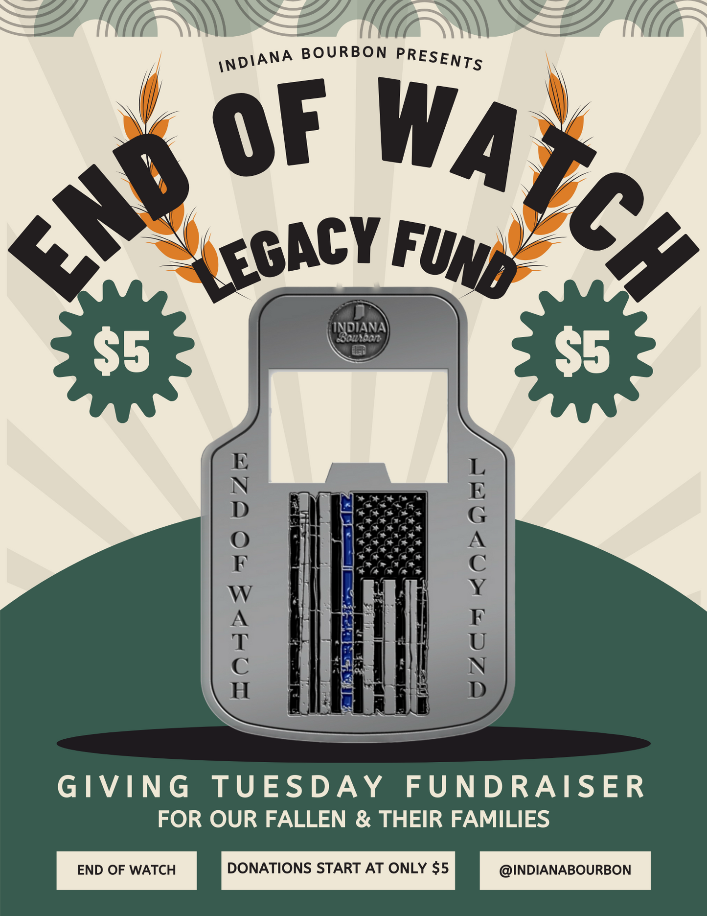 GIVING TUESDAY!! End Of Watch Legacy Fund Fundraiser!!