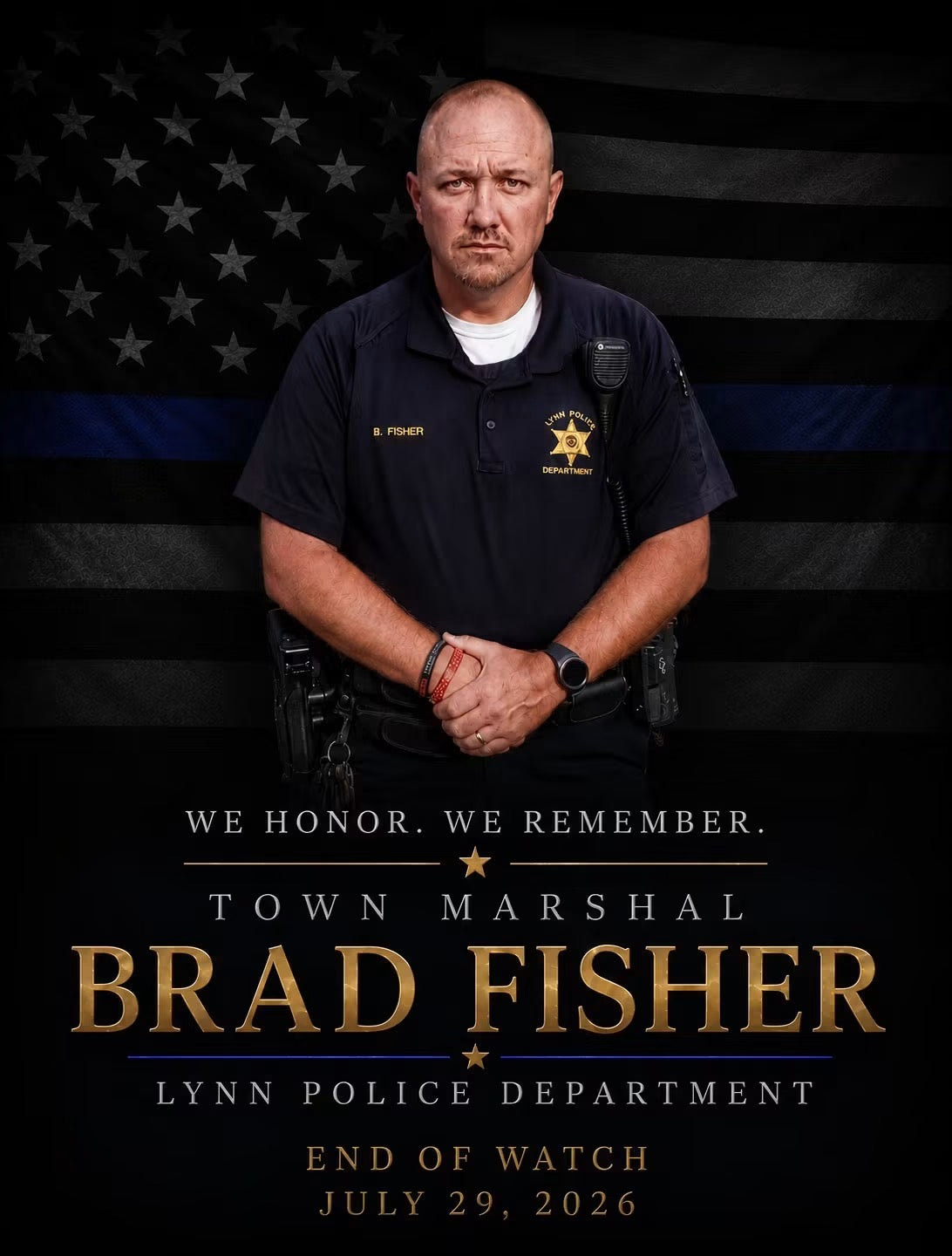 Officer Brad Fisher Raffle Tickets