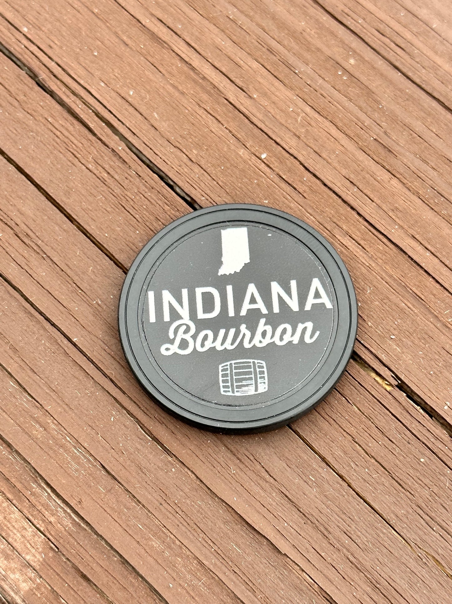 Indiana Bourbon Poker Chip