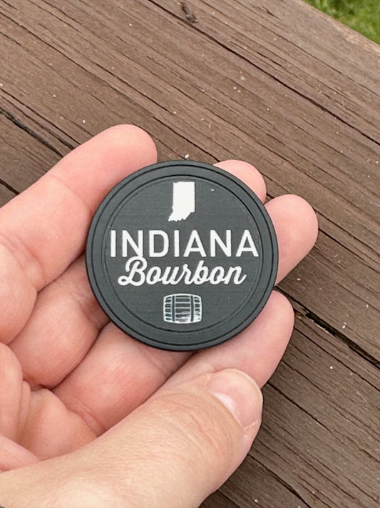 Indiana Bourbon Poker Chip