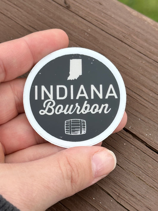 Indiana Bourbon Logo Sticker