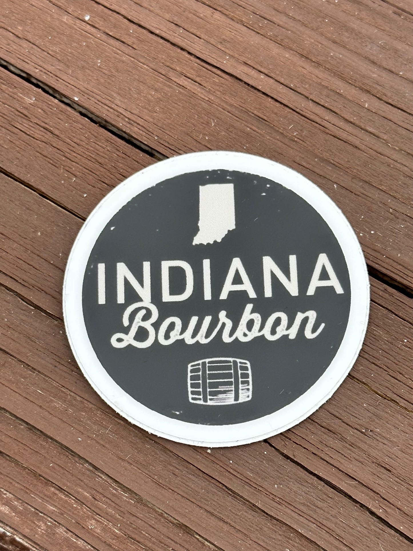 Indiana Bourbon Logo Sticker